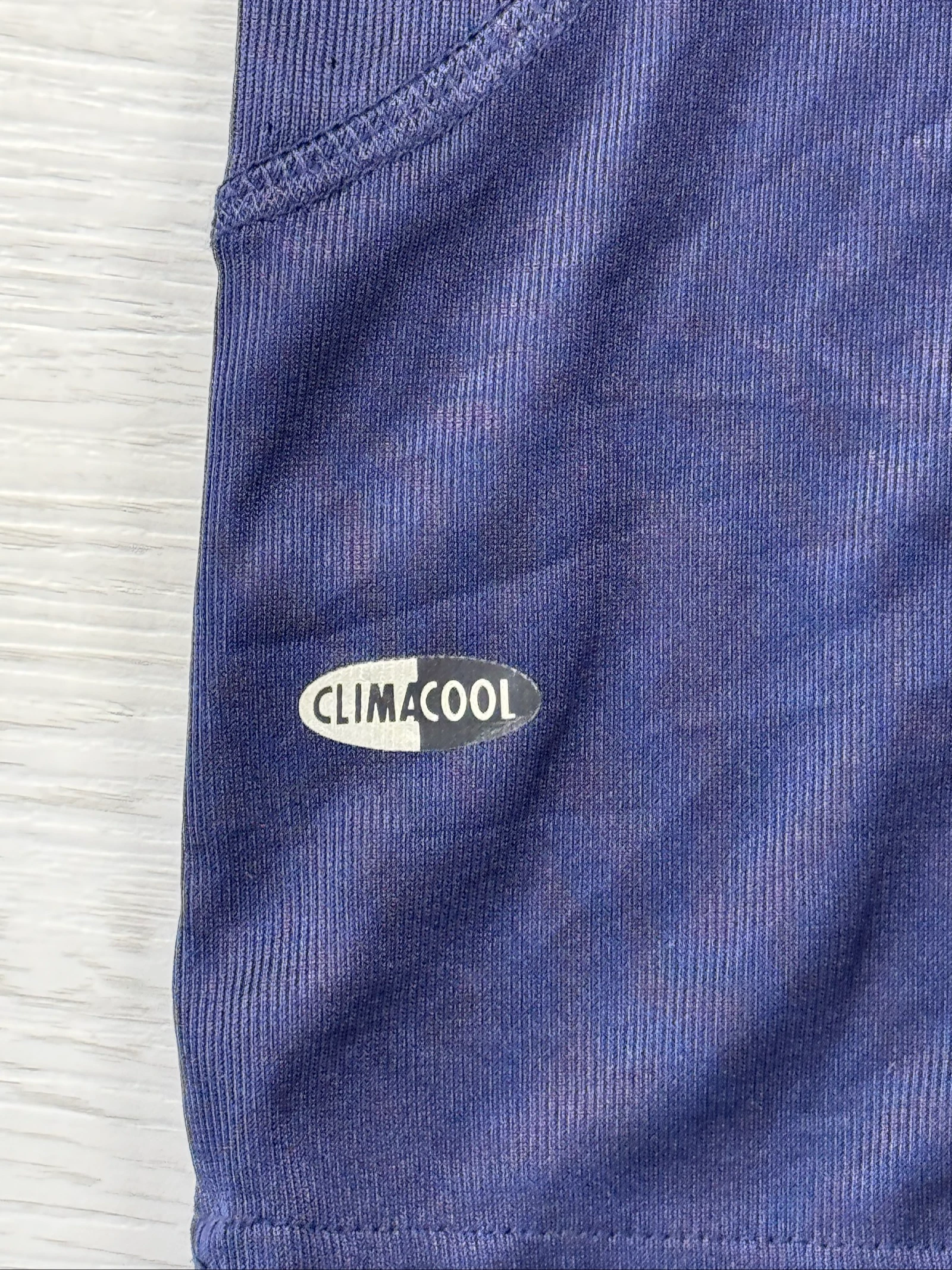 Camiseta Técnica Adidas ClimaCool Lam Research 2007 Azul Marinho Y2K M – photo 13